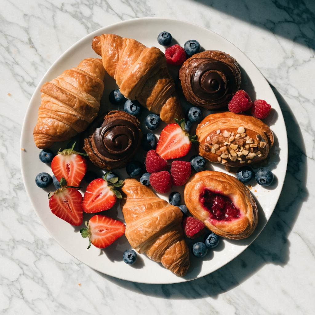 Pastry platter