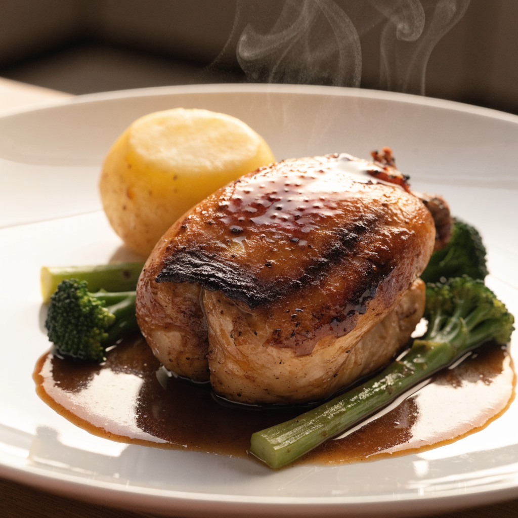 Roast chicken